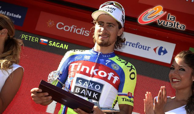 Peter Sagan na Vuelte v priamom prenos zadarmo