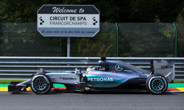 Sledujte Formulu 1 VC Belgicka online prenos