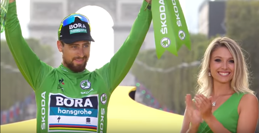 Tour de France 2018 - Peter Sagan zelený dres