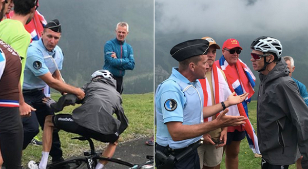 Chris Froome na Tour de France 2018